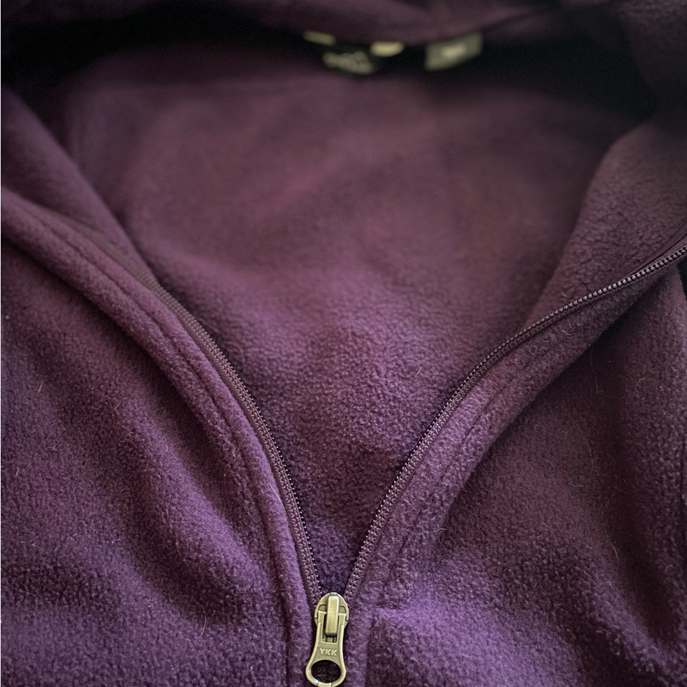 💥EDDIE BAUER LADIES HOODED FULL-ZIP FLEECE JACKET STYLE EB206💥 - Picture 6 of 16